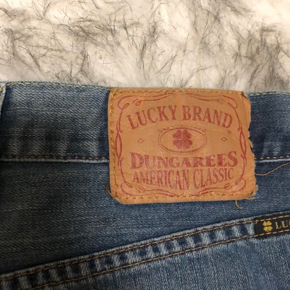 Distressed Lucky Brand Jean Shorts - Picture 3 of 4